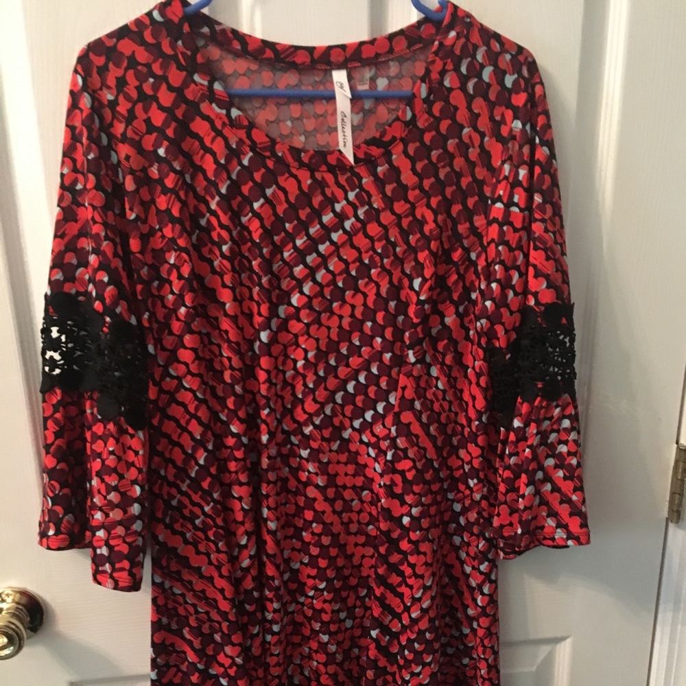 My Collection Red Print dress.